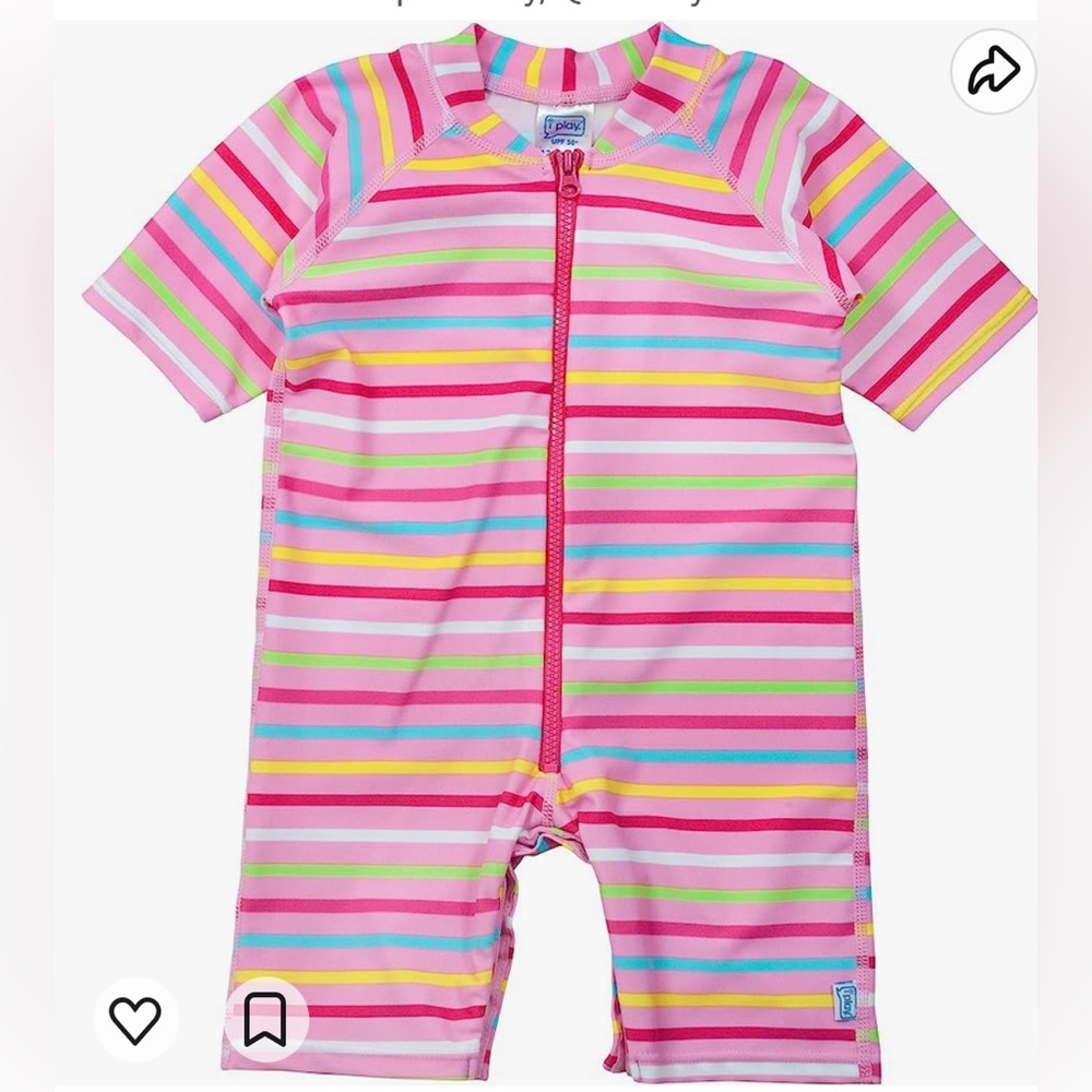 i play. by green sprouts Swim Sunsuit | Full-coverage, UPF 50+ Sun Protection
